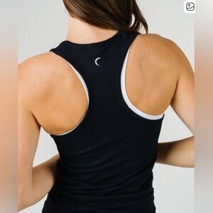 Zyia active copper charged tank black size L